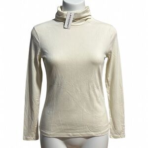 Ivory Long Sleeve Turtleneck by COOFANDY NWT Sz small woman’s
